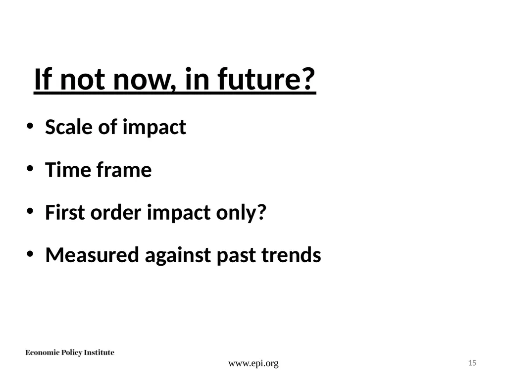 Do not fear the robots: The challenge is good jobs - slide 15 of 40