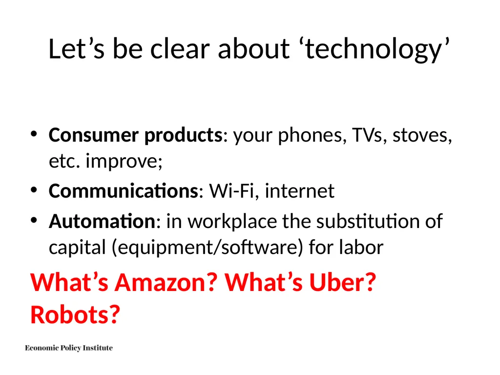 Do not fear the robots: The challenge is good jobs - slide 2 of 40