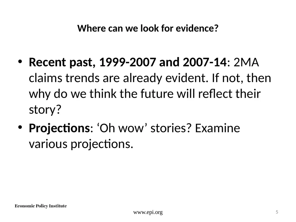 Do not fear the robots: The challenge is good jobs - slide 5 of 40