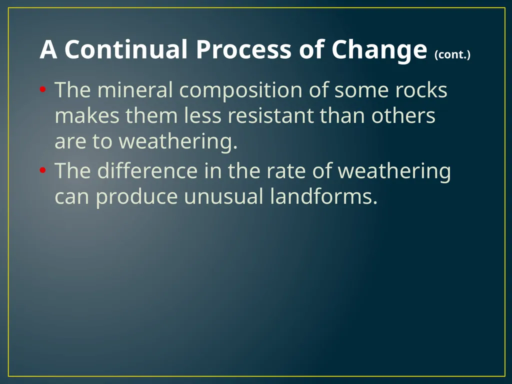 Chapter 3 Lesson 1 The Erosion-Deposition Process - slide 5 of 21
