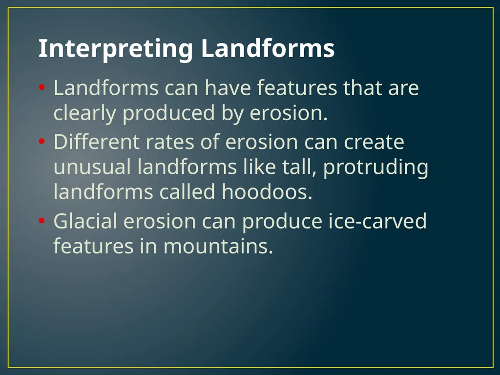 Chapter 3 Lesson 1 The Erosion-Deposition Process - slide 15 of 21