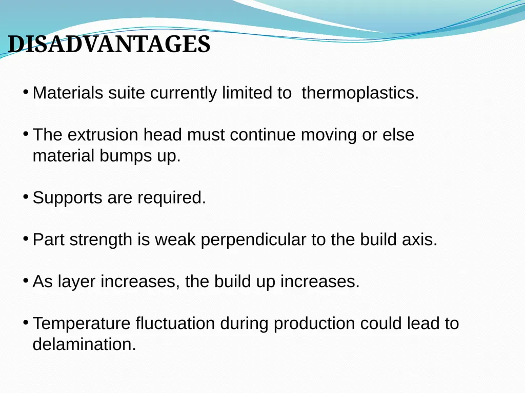 Solid-Based Rapid Prototyping Systems Starting - slide 9 of 14