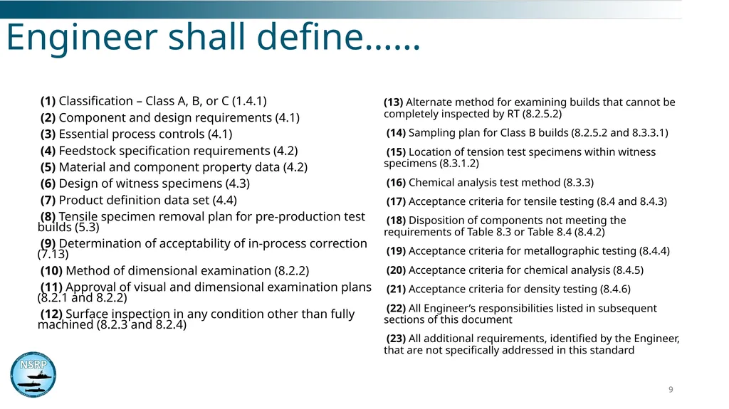 AWS D20 - Specification for Fabrication of Metal - slide 9 of 20