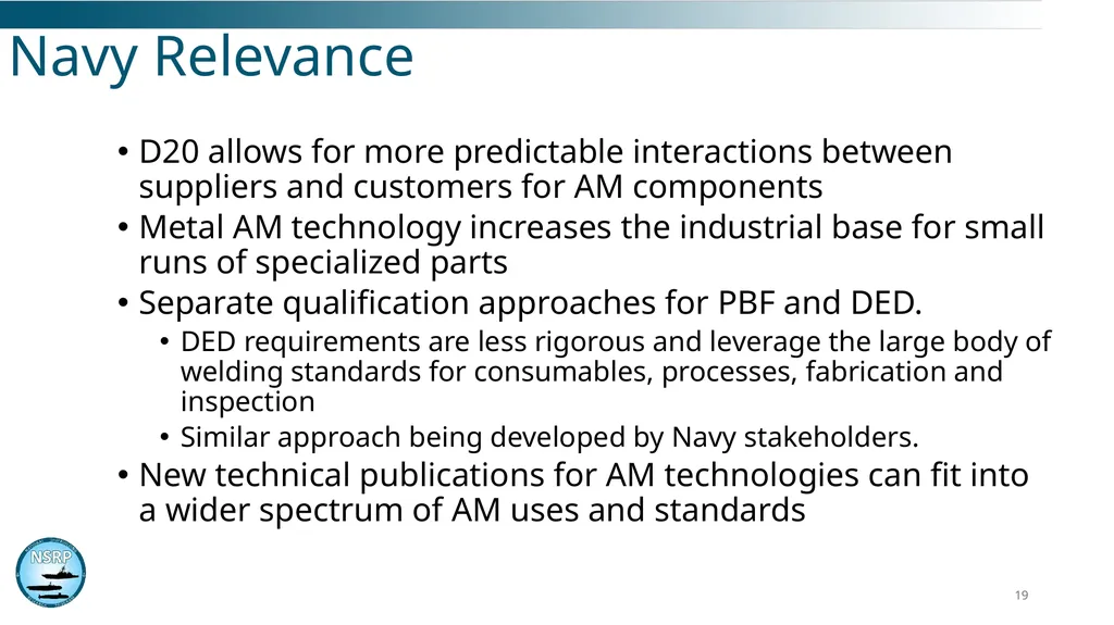 AWS D20 - Specification for Fabrication of Metal - slide 19 of 20