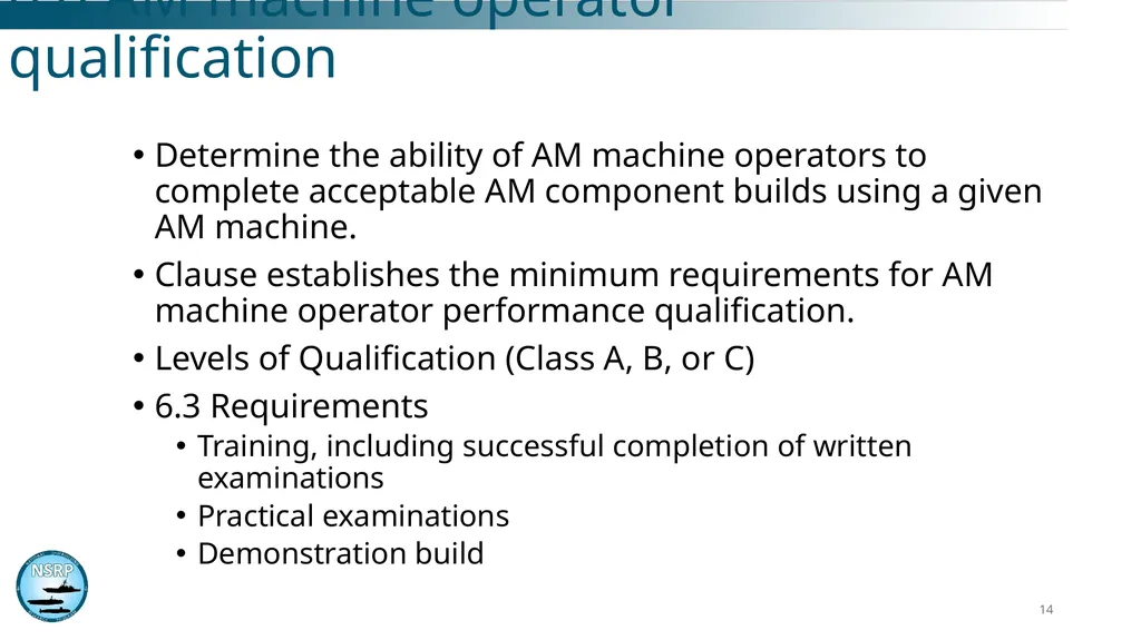 AWS D20 - Specification for Fabrication of Metal - slide 14 of 20
