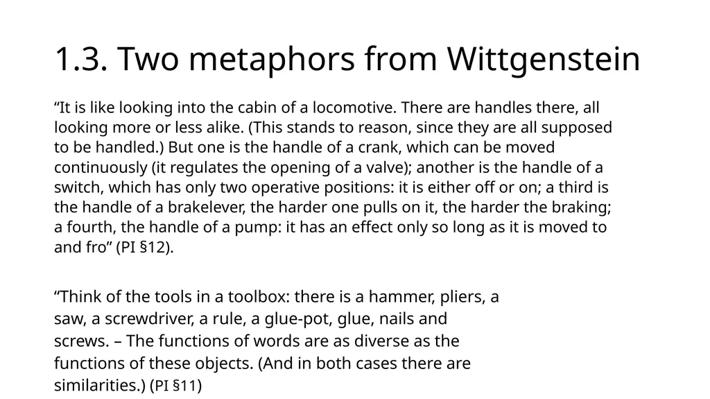 How Wittgensteinian is Huw Price’s Naturalism? by - slide 14 of 23