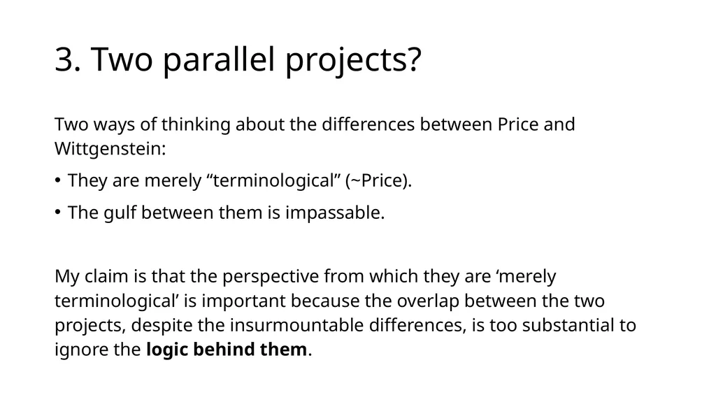 How Wittgensteinian is Huw Price’s Naturalism? by - slide 19 of 23