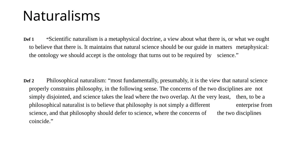 How Wittgensteinian is Huw Price’s Naturalism? by - slide 4 of 23