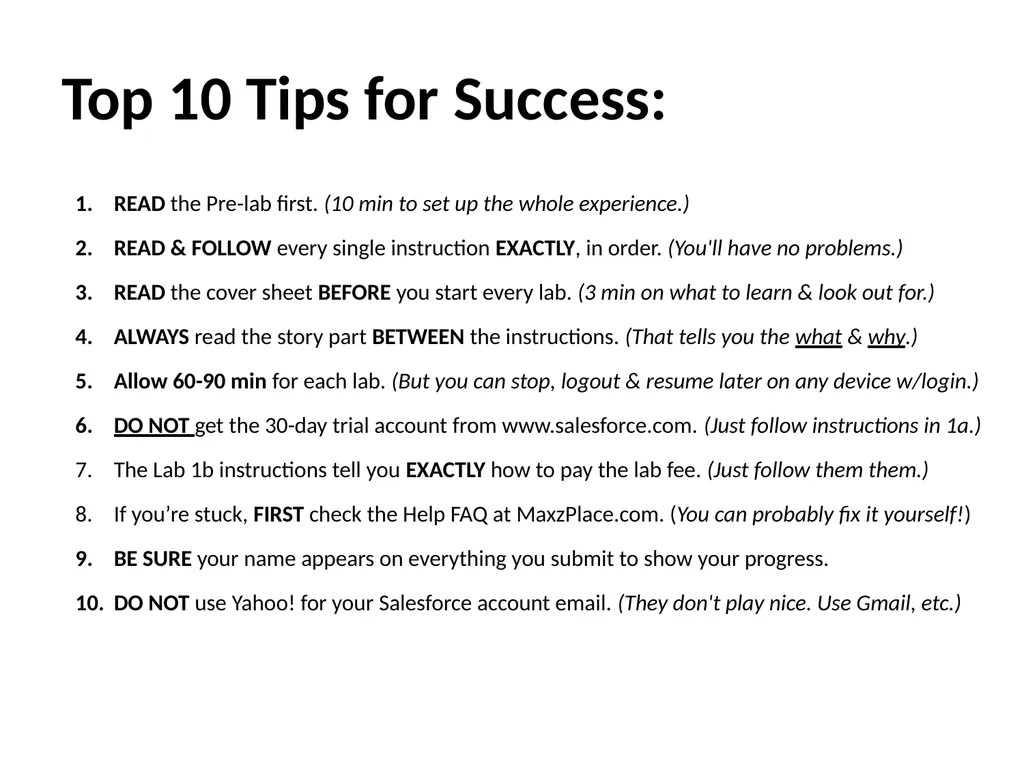 The Max Labs Overview/Startup What are they? - slide 7 of 10