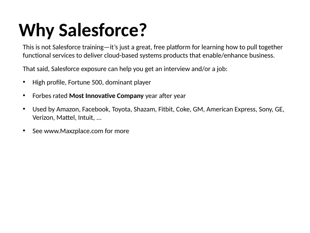 The Max Labs Overview/Startup What are they? - slide 5 of 10