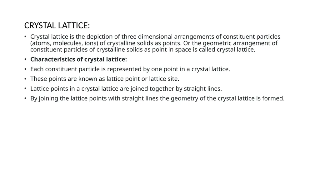 SOLID STATE Name of the instructor: U.Nithya - slide 7 of 38