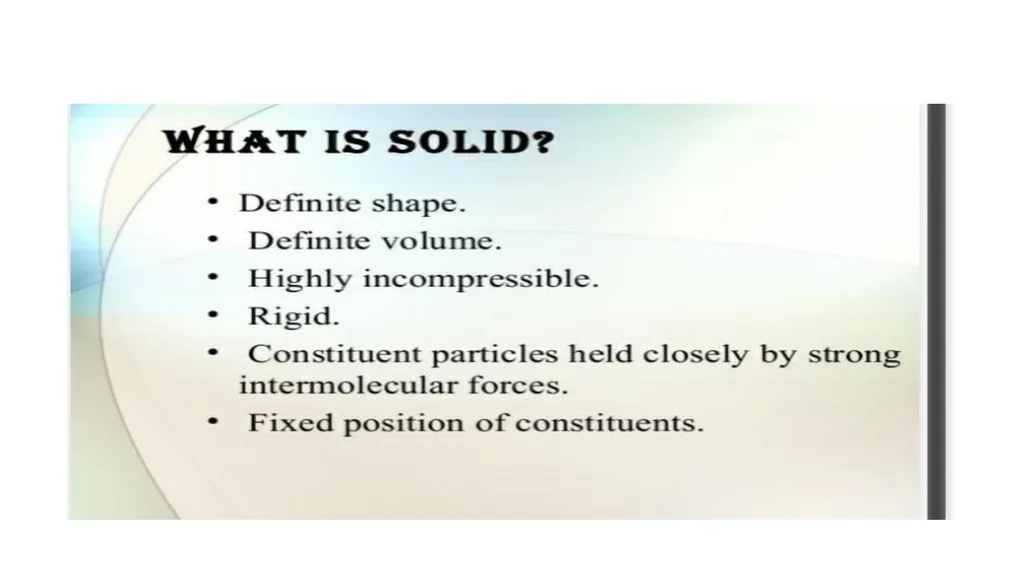SOLID STATE Name of the instructor: U.Nithya - slide 3 of 38