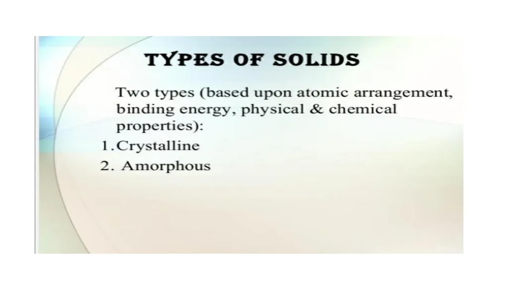 SOLID STATE Name of the instructor: U.Nithya - slide 4 of 38