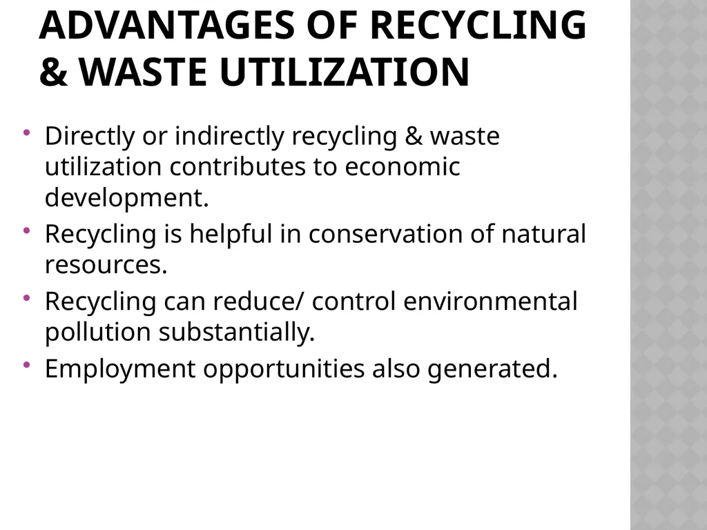 Solid waste management waste It is defined as - slide 34 of 35