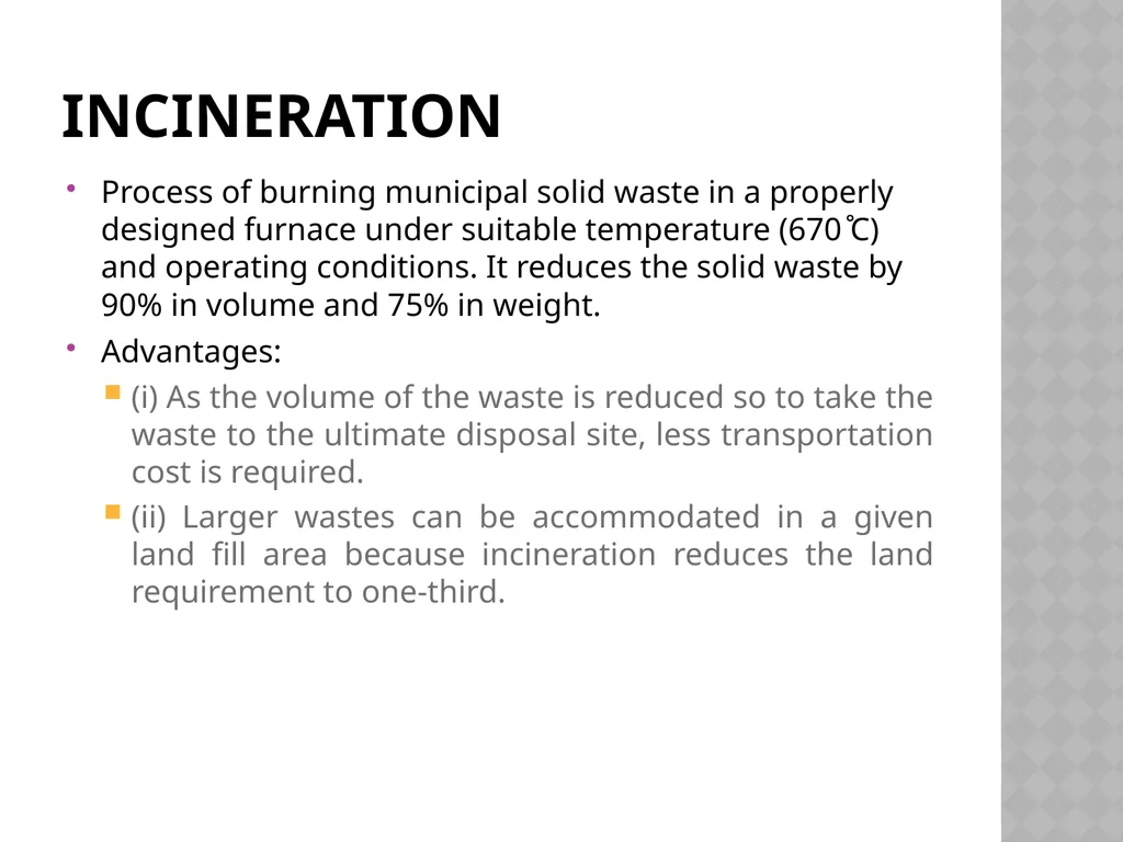 Solid waste management waste It is defined as - slide 24 of 35