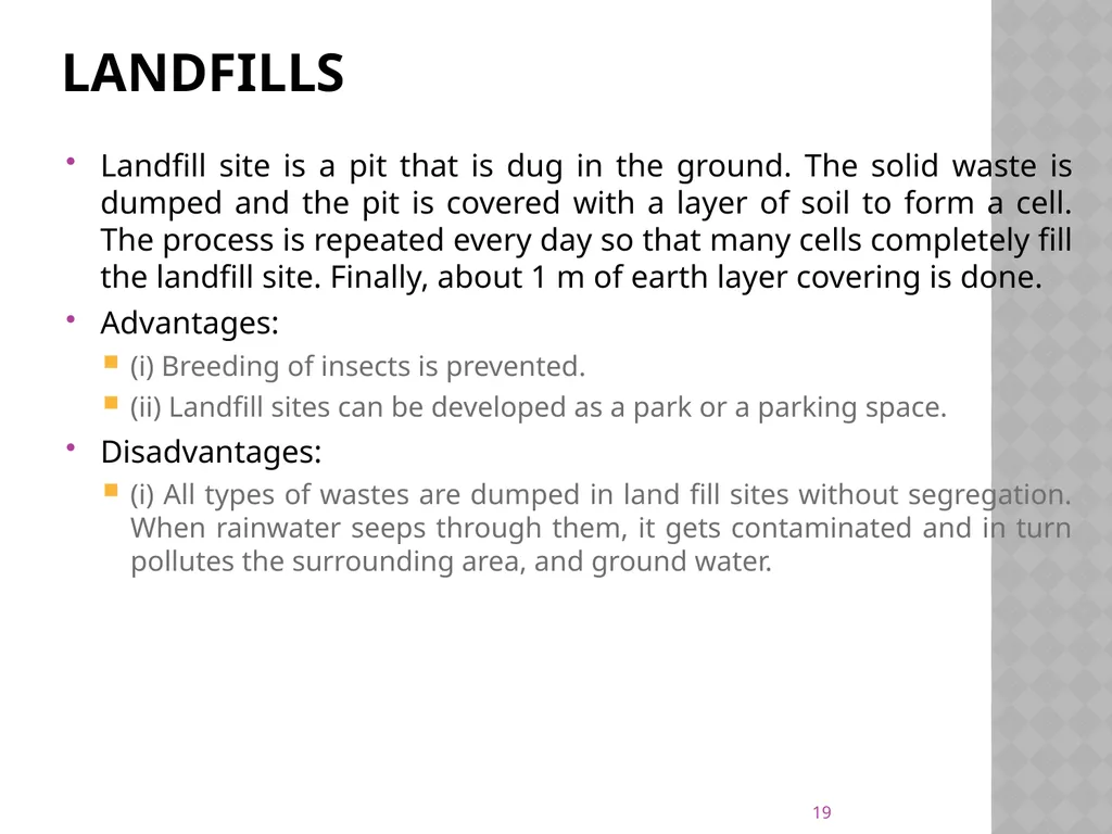 Solid waste management waste It is defined as - slide 19 of 35