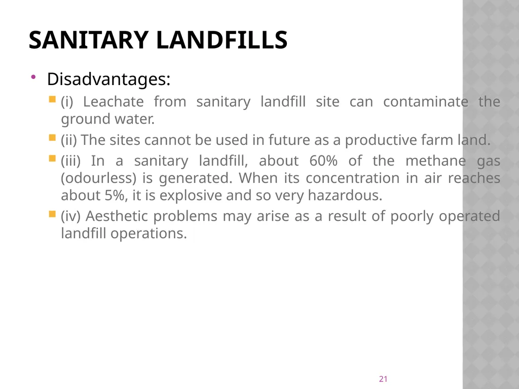 Solid waste management waste It is defined as - slide 21 of 35