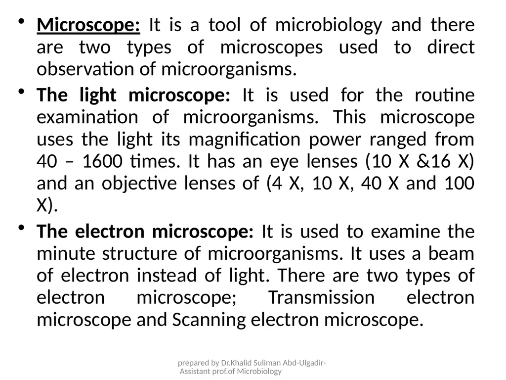 Course name: Microbiology & Parasitology Lecture - slide 14 of 16