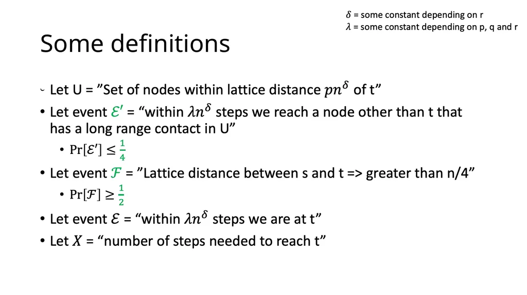 The Small World Phenomenon An Algorithmic - slide 20 of 22