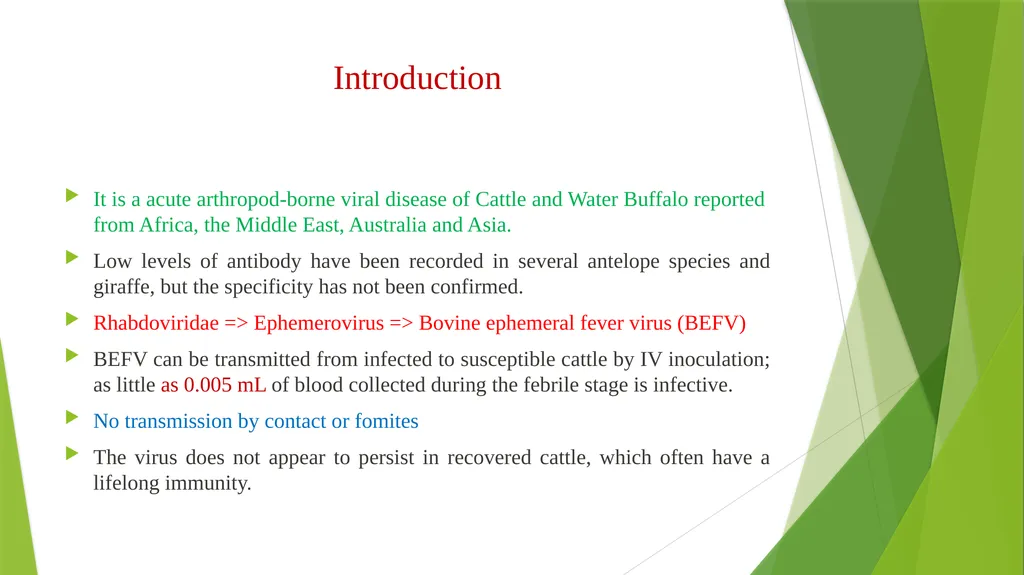 Ephemeral fever/Three days sickness Dr. Bipin - slide 2 of 7