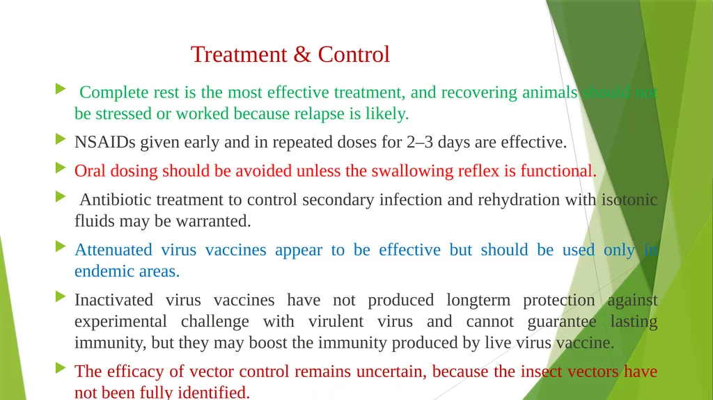 Ephemeral fever/Three days sickness Dr. Bipin - slide 6 of 7