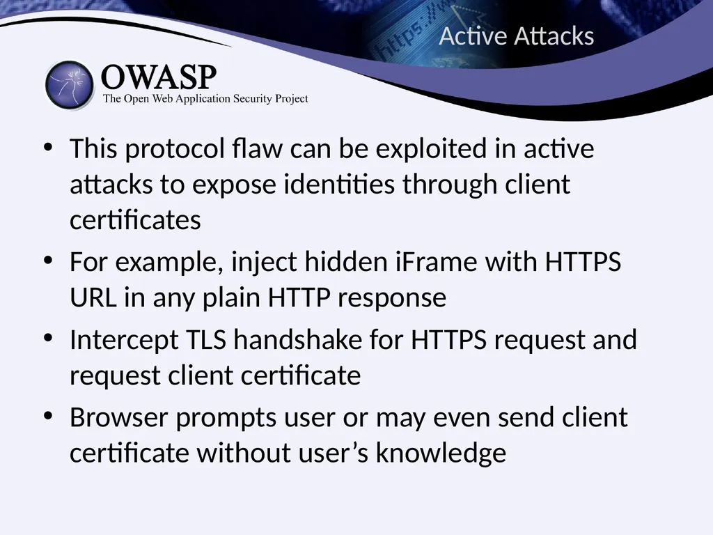 Identities Exposed How Design Flaws in - slide 24 of 34