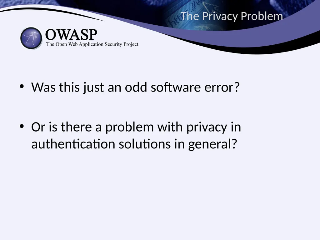 Identities Exposed How Design Flaws in - slide 9 of 34
