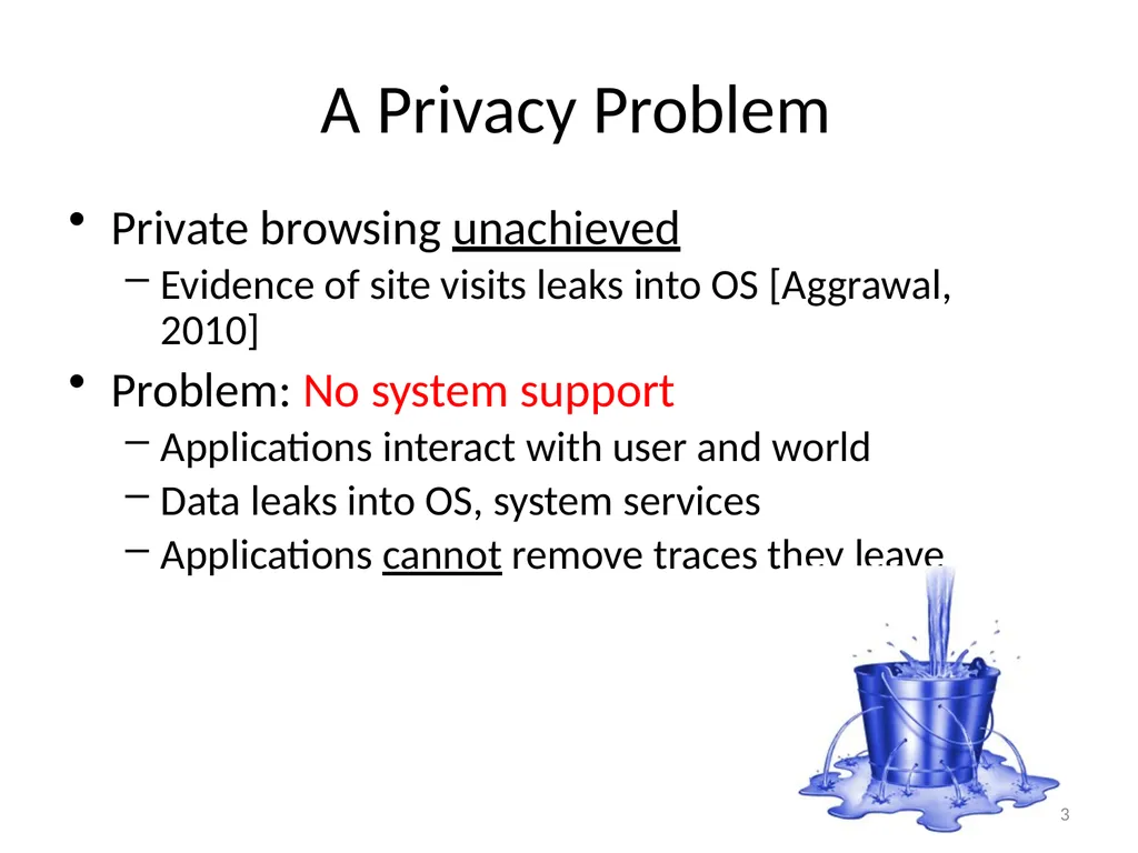 Eternal Sunshine of the Spotless Machine: - slide 3 of 26