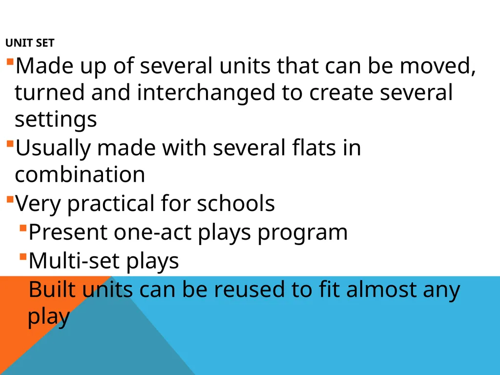 SCENERY DESIGN The purpose, procedures, and - slide 13 of 27