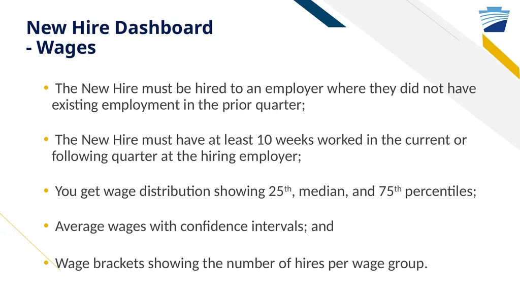 New Hire Program Data: Who has been called up to - slide 22 of 28