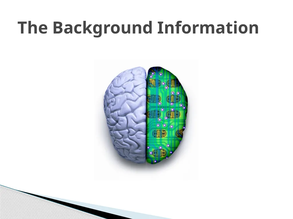 Moravec’s Paradox The Background Information Hans - slide 2 of 13
