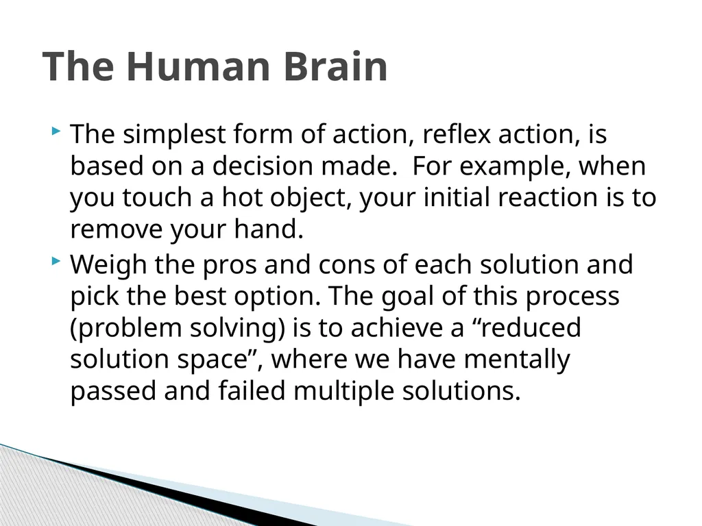 Moravec’s Paradox The Background Information Hans - slide 9 of 13