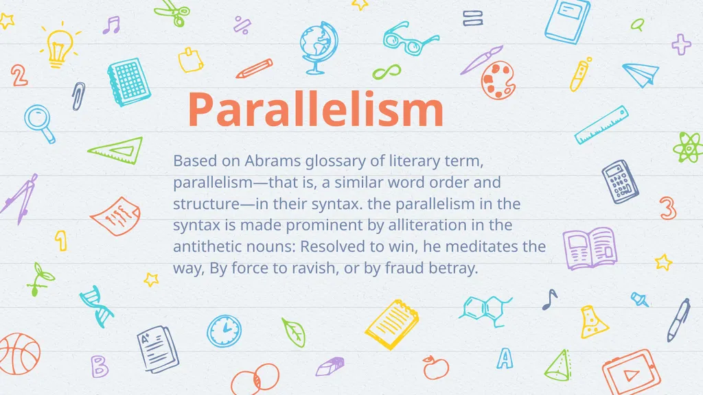 Irony, Paradox, Oxymoron, and Pararellelism in - slide 13 of 16