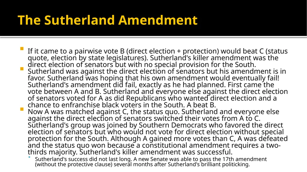 Paradoxes of Voting Alex Tabarrok Voters Who Make - slide 18 of 22
