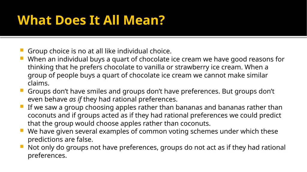 Paradoxes of Voting Alex Tabarrok Voters Who Make - slide 21 of 22