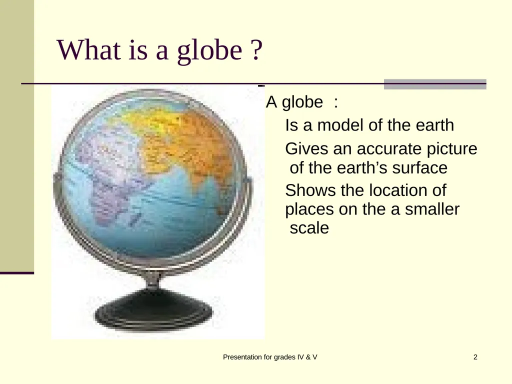 Globe SK RAI Presentation for grades IV & V 1 - slide 2 of 14