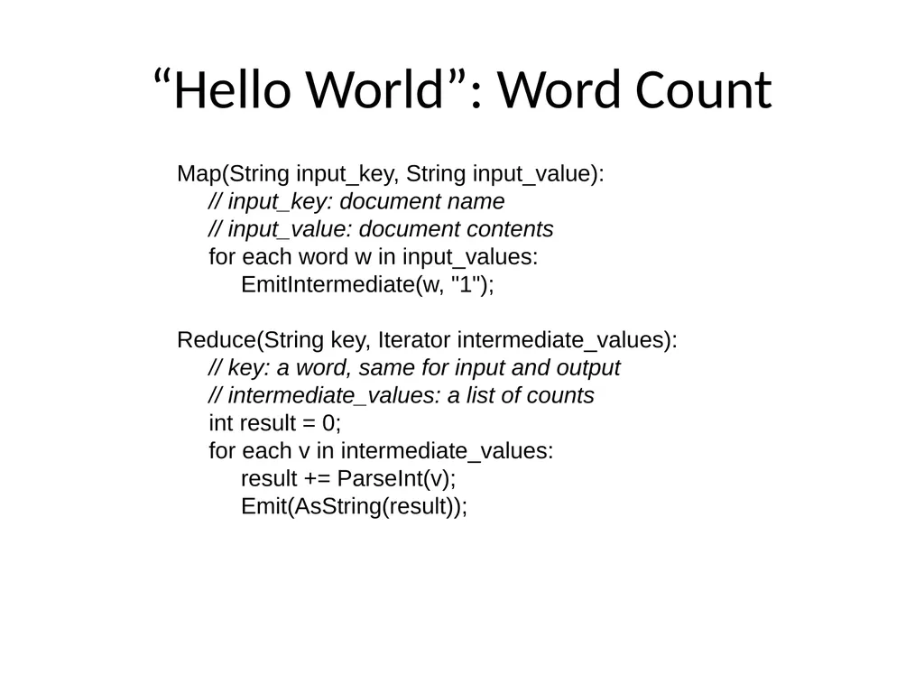Intro to Map/Reduce Andrew Rau-Chaplin Adapted - slide 18 of 37