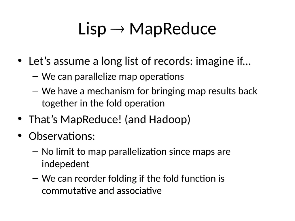 Intro to Map/Reduce Andrew Rau-Chaplin Adapted - slide 12 of 37