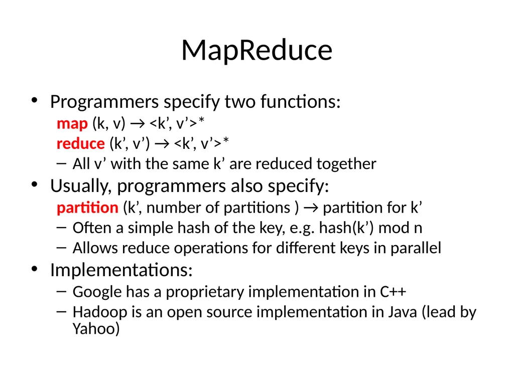 Intro to Map/Reduce Andrew Rau-Chaplin Adapted - slide 14 of 37