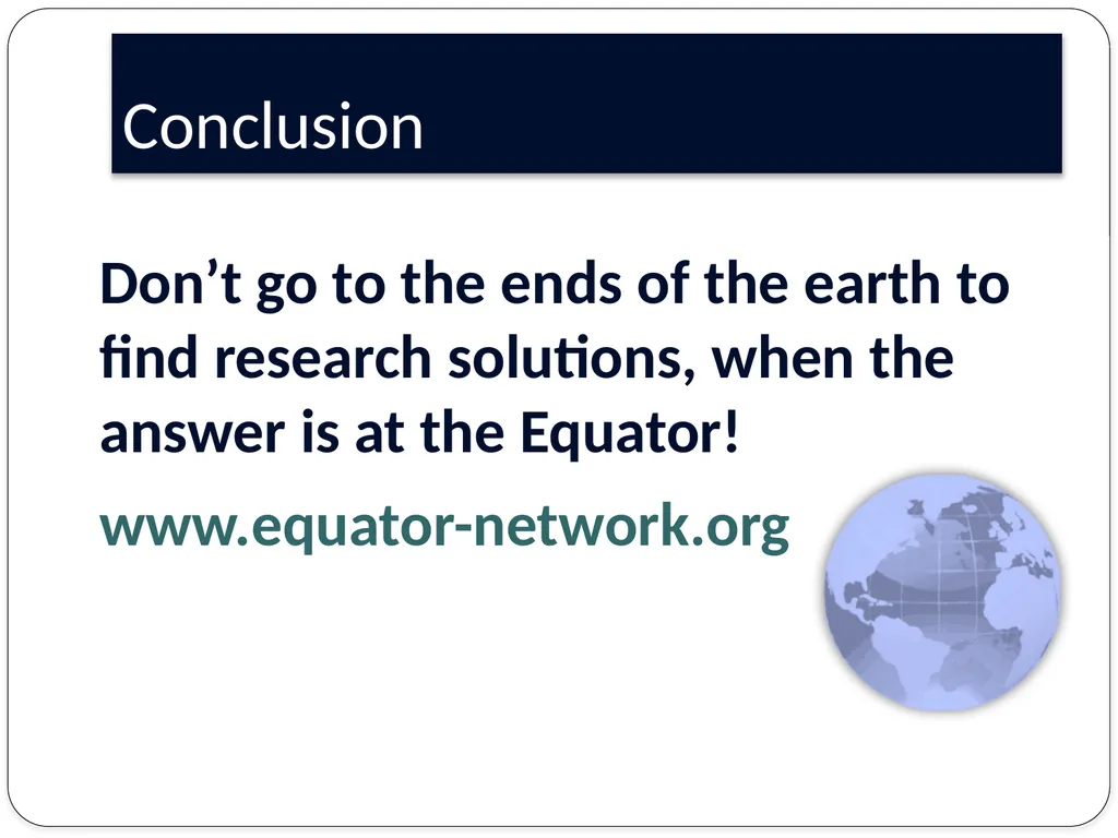 Guidelines for research reporting Finding the - slide 17 of 17
