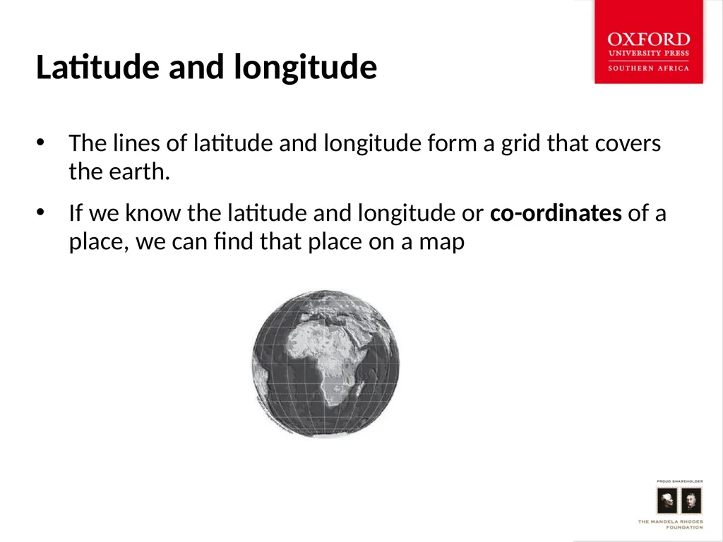 Map work Skills Latitude, Longitude, Degrees and - slide 7 of 14