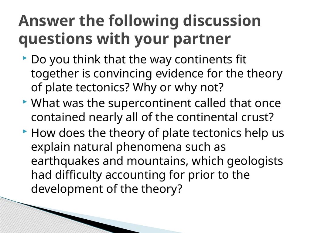 Chapter 18 Change Over Time Earth’s crust has - slide 5 of 28