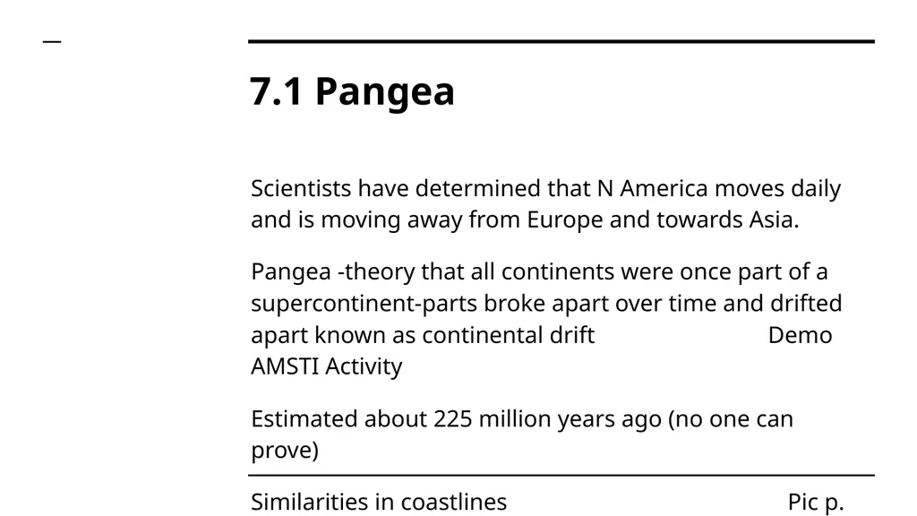 Plate Tectonics Chapter 7 page 214 Earth’s crust - slide 3 of 17