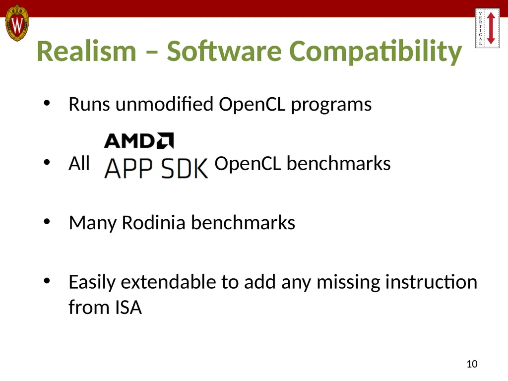 MIAOW: An Open Source RTL Implementation of a - slide 10 of 20