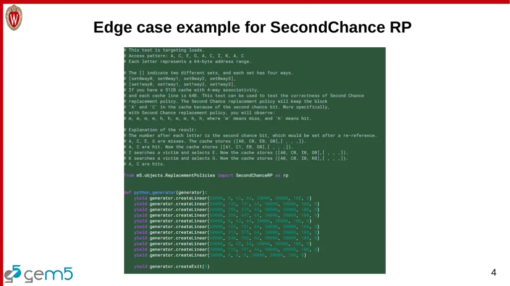 Analyzing the Benefits of More Complex Cache - slide 4 of 24