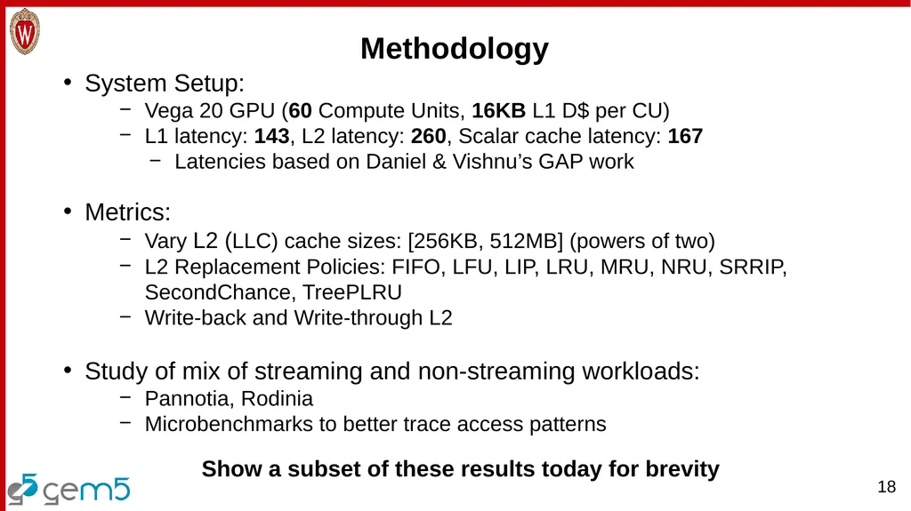 Analyzing the Benefits of More Complex Cache - slide 18 of 24
