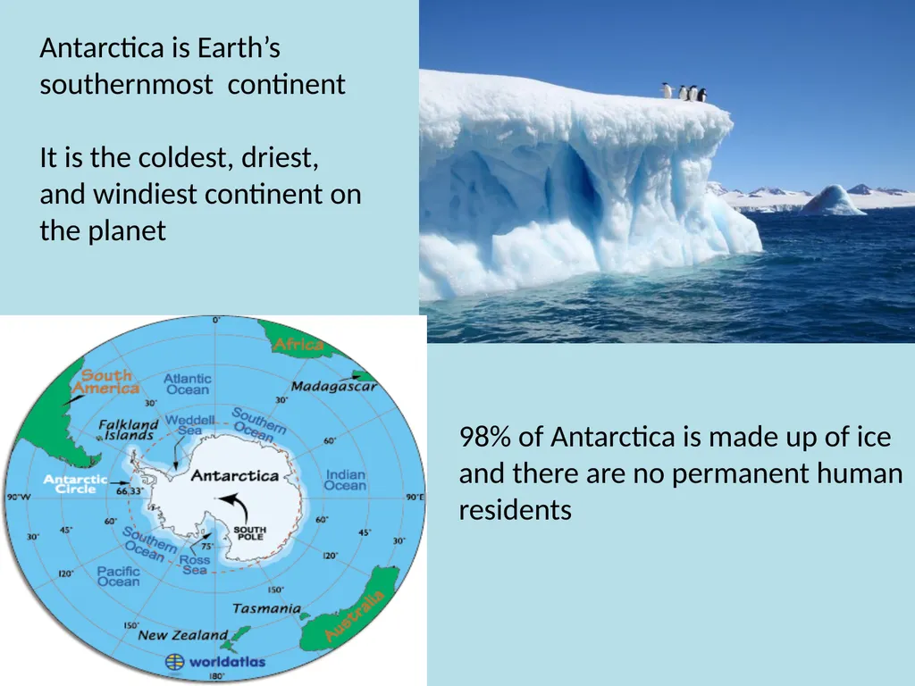 Fun Facts: Continents and Oceans There are five - slide 9 of 10