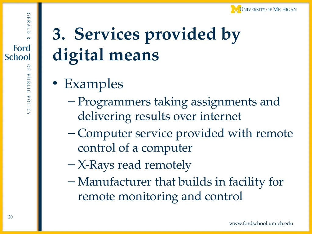 Comparative Advantage and Digital Trade Alan V. - slide 20 of 35