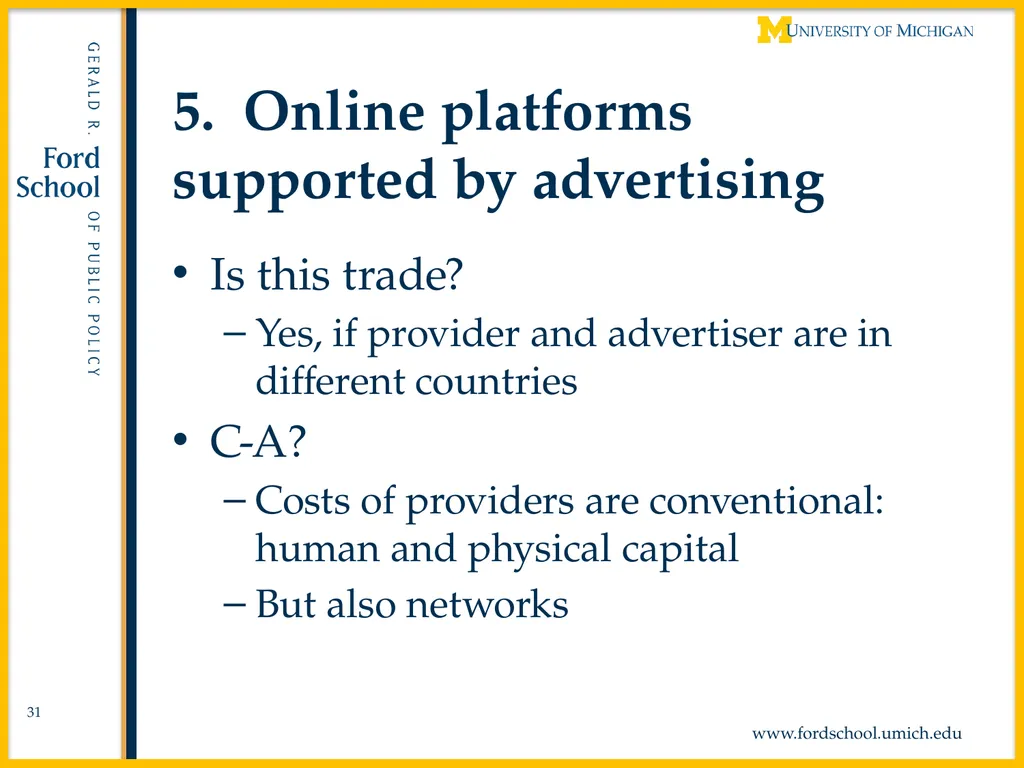 Comparative Advantage and Digital Trade Alan V. - slide 31 of 35