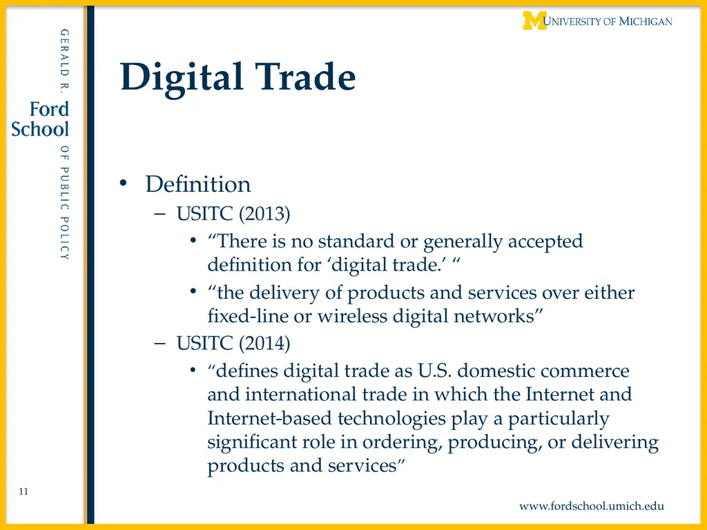 Comparative Advantage and Digital Trade Alan V. - slide 11 of 35